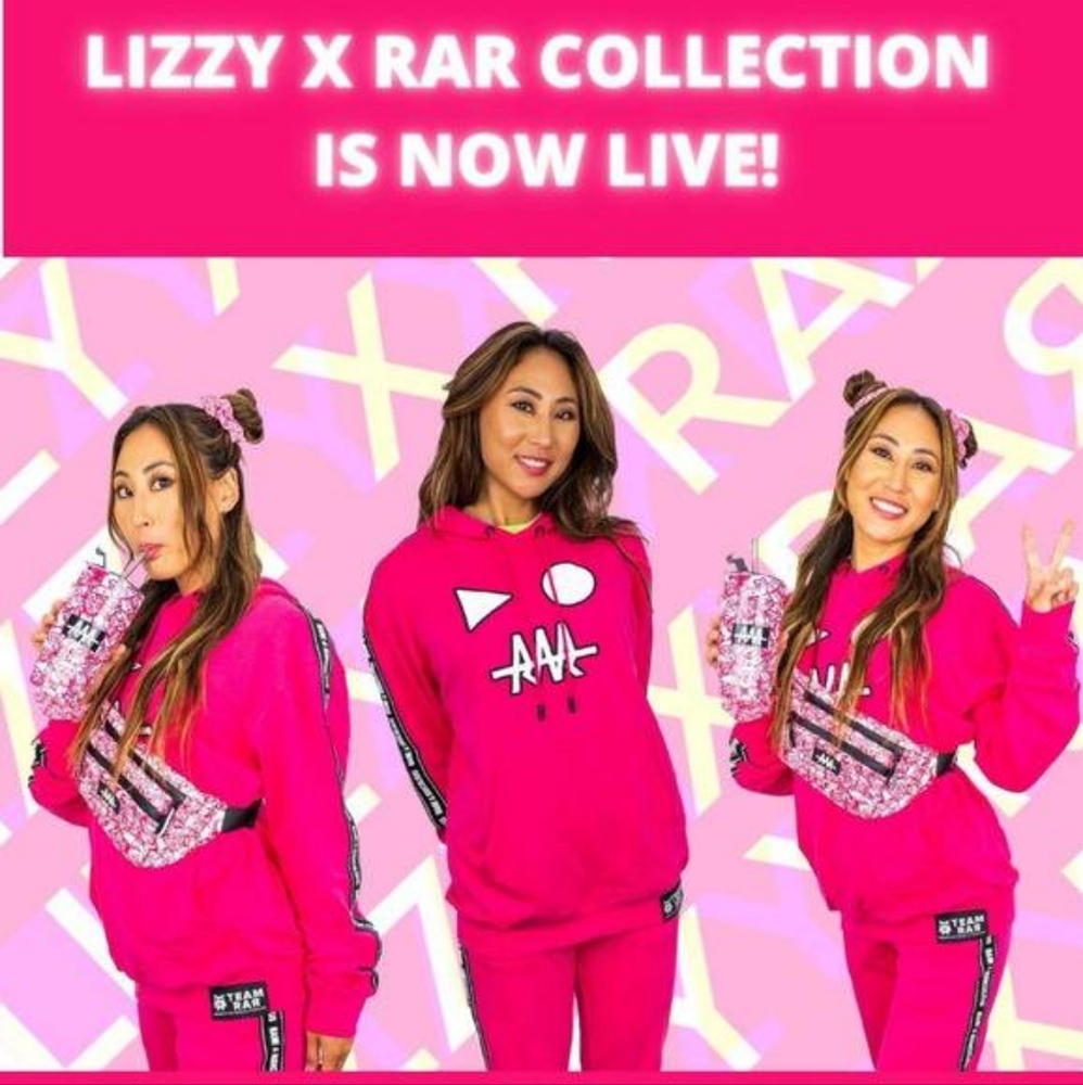 NIP LIZZY CAPRI TEAM RAR MATCHING SET SWEATSHIRT AND PANTS WOMEN'S MEDIUM